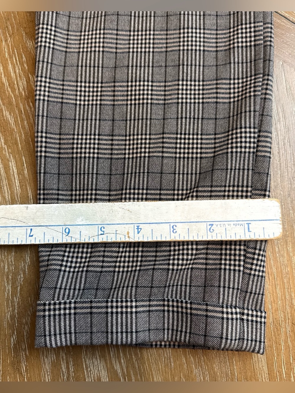 H&M Plaid Drawstring Plaid Pants - Picture 4 of 7